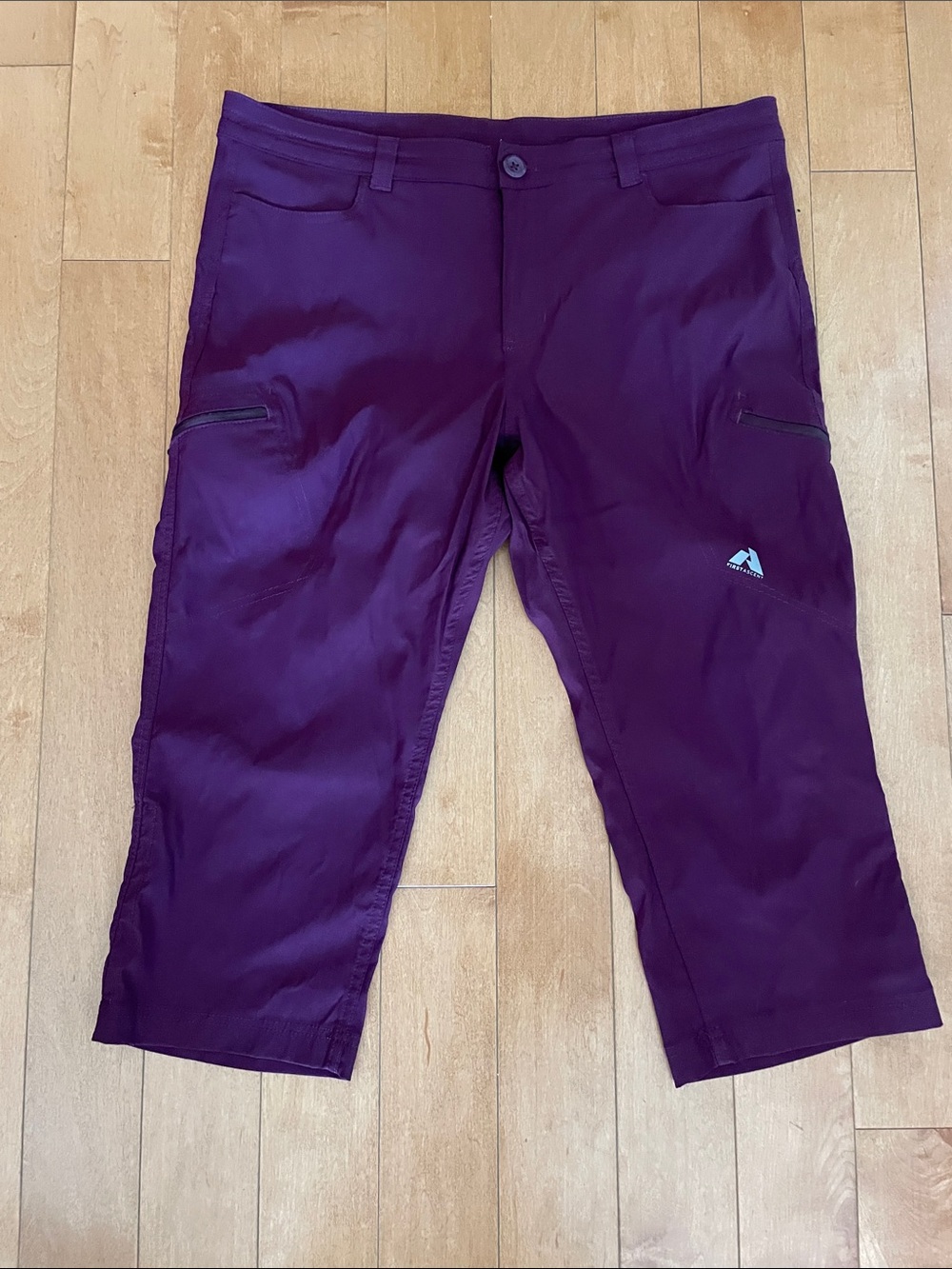 Eddie Bauer Women's Deep Plum Capris